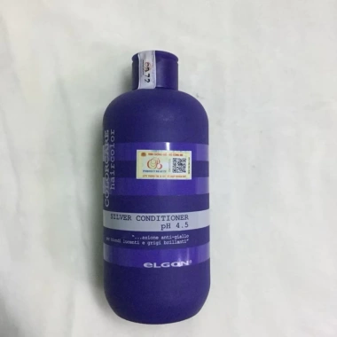 Dầu Gội Tím Elgon Silver 300ml - Khử Ánh Vàng, Giữ Màu Nhuộm, Chính Hãng Italy 390k