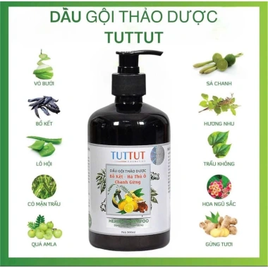 Dầu gội Tuttut Bo Kết Chanh Gừng 500ml - Giá giảm 75.000đ, tóc mềm mượt, ngăn gàu 2 Dầu gội Tuttut Bo Kết Chanh Gừng 500ml - Giá giảm 75.000đ, tóc mềm mượt, ngăn gàu 2