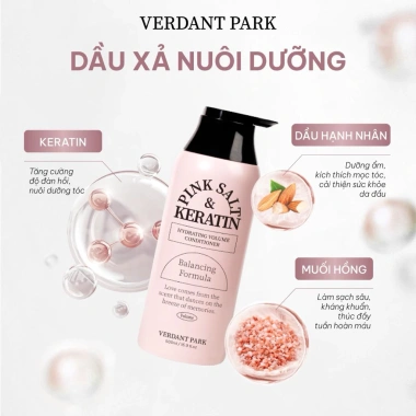 Dầu Gội và Dầu Xả Muối Hồng Himalaya Verdant Park 500ml - Kiềm Dầu, Diệt Gàu, Tăng Độ Phồng Tóc - Giá 199.000₫ 10 Dầu Gội và Dầu Xả Muối Hồng Himalaya Verdant Park 500ml - Kiềm Dầu, Diệt Gàu, Tăng Độ Phồng Tóc - Giá 199.000₫ 10