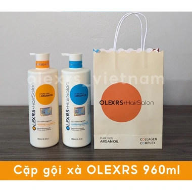 Dầu gội và xả Olexrs Argan Oil Collagen Complex 500ml-960ml - Dưỡng sâu, bóng mượt, giảm gãy rụng 8