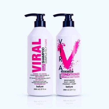 Dầu gội Viral B4 800ml Phục hồi tóc hư tổn, thơm mềm mượt, trị gàu Giá 389.000 VND 6