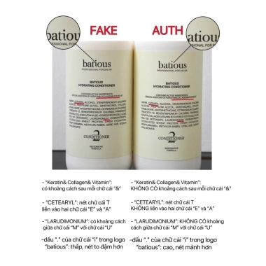 Dầu gội xả Batious 500ml-960ml phục hồi, dưỡng ẩm, tăng phồng - 365.000₫ 7
