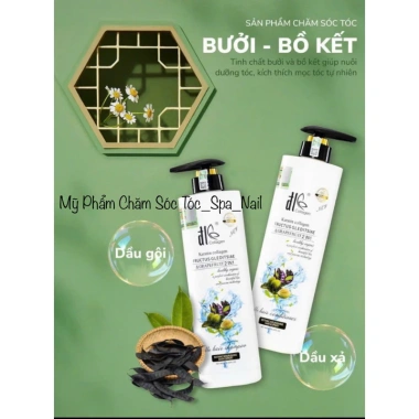 Dầu Gội Xả Bồ Kết Hoa Bưởi 850ml - Giảm Rụng Tóc, Phục Hồi Tóc Khô Xơ, Giá 180.000