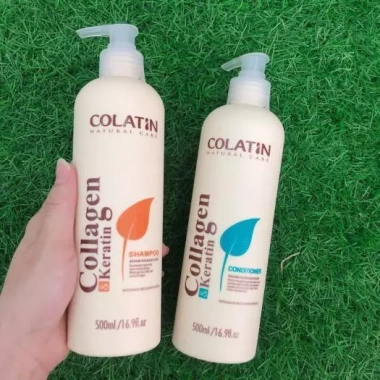 Dầu Gội Xả Colatin Tơ Tằm 500ml Chính Hãng - Dưỡng 3C, Giảm Giá 580k 2 Dầu Gội Xả Colatin Tơ Tằm 500ml Chính Hãng - Dưỡng 3C, Giảm Giá 580k 2