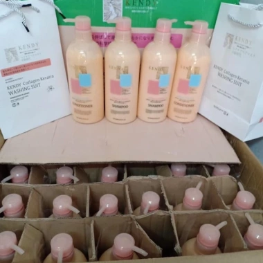 Dầu Gội Xả Collagen KENDY 800ml x2 - Cao Cấp, Dưỡng ẩm, Tóc Bóng Mượt, Hương Nước Hoa - Giá 247.500đ