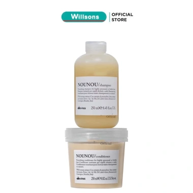 Dầu gội xả Davines Nounou 250ml - Phục hồi hư tổn tóc, giảm giá 17% chỉ 785.000₫