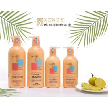 Dầu Gội Xả Dưỡng Sinh KENDY 500ml - Dưỡng ẩm, phục hồi tóc, nếp tự nhiên, 250.000đ