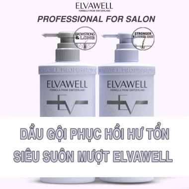 Dầu Gội Xả ELVAWELL White Truffle 500ml-1.000ml - Giảm Gàu, Ngăn Rụng, Kiểm Soát Dầu, 300k