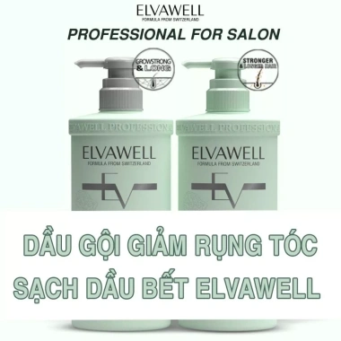 Dầu Gội Xả ELVAWELL White Truffle 500ml-1.000ml - Giảm Gàu, Ngăn Rụng, Kiểm Soát Dầu, 300k