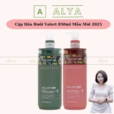 Dầu gội xả Grapefruit Valert - Nhanh mọc tóc, giảm rụng - ALYA chính hãng 115k 9