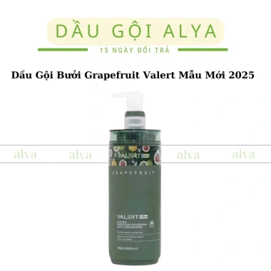 Dầu gội xả Grapefruit Valert - Nhanh mọc tóc, giảm rụng - ALYA chính hãng 115k 10