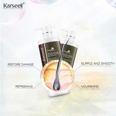 Dầu gội xả Karseell Maca Care System 800ml chính hãng - Phục hồi siêu mượt, giá 350k