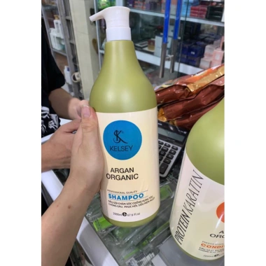 Dầu Gội Xả Kelsey Argan Organic Protein Karatin 800ml - Thơm, Mềm Mượt, Phục Hồi Tóc - Giá 140.000 VND