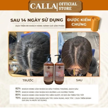 Dầu Gội Xả Keratin Lambor 1.000ml*2 - Sạch Gàu, Chống Gãy Rụng, Phục Hồi Nang Tóc