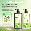 Dầu gội xả Keratin Trái Bơ Cỏ Mềm - Phục hồi tóc hư tổn, tóc mềm mượt, còn 555k