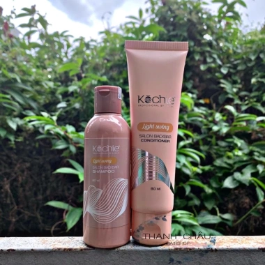 Dầu gội & xả Kochie BackBar 80ml x2 - Dưỡng ẩm, bóng mượt, giữ màu nhuộm lâu, tóc dày
