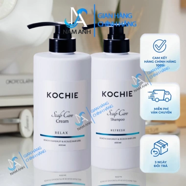 Dầu Gội Xả Kochie Nhật Bản 600ml - Loại bỏ gàu, ngăn rụng, không khô - 245.000₫ 10