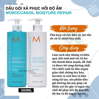 Dầu gội xả Moroccanoil phục hồi, dưỡng ẩm, tăng phồng, suôn mượt, chống rối, giữ màu - Giá ưu đãi 845.000đ 3