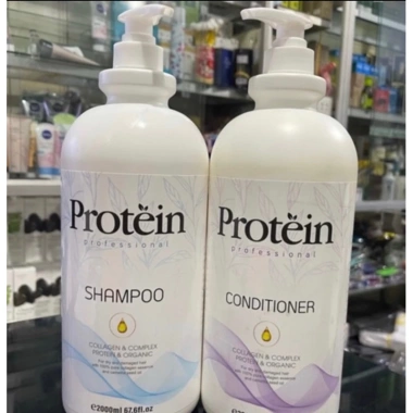 Dầu Gội Xả Protein Dưỡng Ẩm 2.000ml - Siêu Mềm Mượt, Phục Hồi, Tiết Kiệm Chi Phí Salon 220k 6