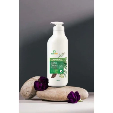 Dầu gội xả sinh học ECOFAMI 800ml phục hồi tóc khô xơ, giảm rụng, kích thích mọc tóc