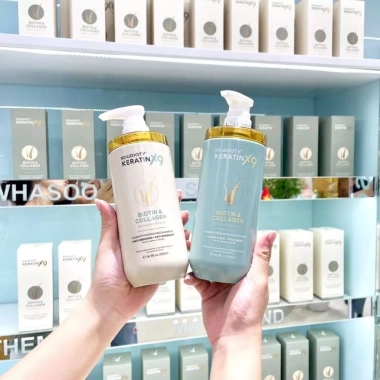 Dầu Gội Xả Voudioty Keratin 500ml – Khôi phục tóc hư nặng, giảm giá 200.000 VND