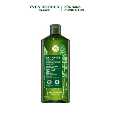 Dầu gội Yves Rocher Anti-Hair Loss 300ml - Giảm tóc gãy rụng, White Lupin tăng cường, giá ưu đãi 342.000₫