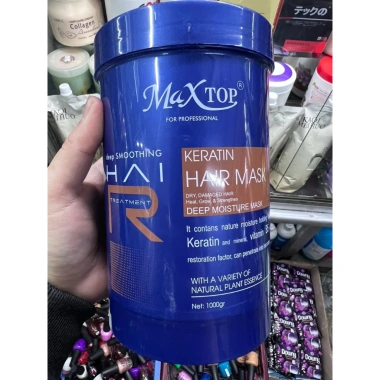 Dầu hấp tóc mềm mượt Maxtop 1.000ml: Dưỡng sâu, giảm gãy, giá chỉ 194.000₫