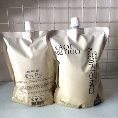 Dầu Hấp Ủ Phục Hồi Tóc Kaqi Mei Hou Hàn Quốc 1.000ml - Siêu Mềm Mượt, Thơm Dịu Nhẹ, Giảm Giá 115k