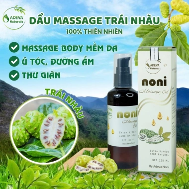 Dầu hạt chùm ngây ép lạnh Moringa Oil Adeva Noni 100ml - Dưỡng ẩm, giảm ngứa, vảy nến, viêm da - 175.420 VND 3