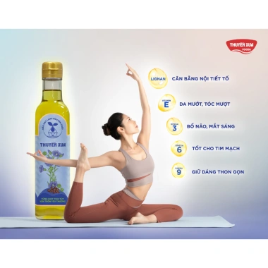 Dầu hạt lanh nguyên chất Thuyền Xưa 65ml - Dầu ăn dặm bé, hỗ trợ tiêu hoá, 85.000₫ 7