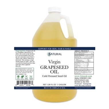 Dầu hạt nho Grape Seed Oil - Dinh dưỡng, chống oxy hoá, giá ưu đãi 60.000₫ (giảm từ 75.600₫)