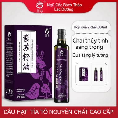 Dầu Hạt Tía Tô Ép Lạnh – Omega‑3, Tăng Miễn Dịch, Kháng Khuẩn, Chống Oxy Hóa – 150.000đ