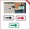 Dấu hiệu phản quang lỗ gắn khoan sẵn - Mũi tên đối xứng, an toàn, dễ lắp đặt, giá ưu đãi 107.800₫