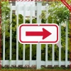 Dấu hiệu phản quang lỗ gắn khoan sẵn - Mũi tên đối xứng, an toàn, dễ lắp đặt, giá ưu đãi 107.800₫ 9