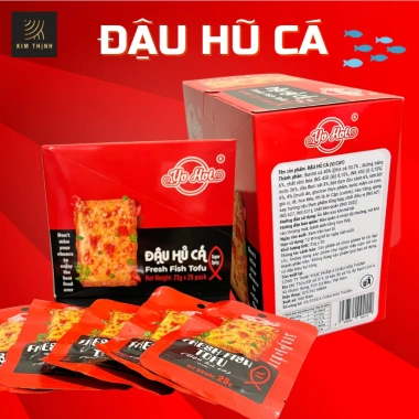 Đậu Hũ Chả Cá Ăn Liền 500g - 20 Gói/Hộp Kim Thịnh Food, Giá Siêu Tiết Kiệm 43.500 VND 7