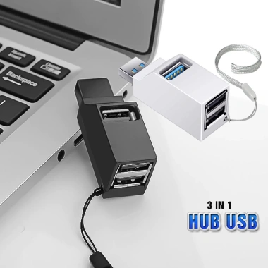Đầu Hub Chia 3 Cổng USB 3.0 và 2.0 Tốc Độ Cao - Giá 99.000đ, Tiết Kiệm 2