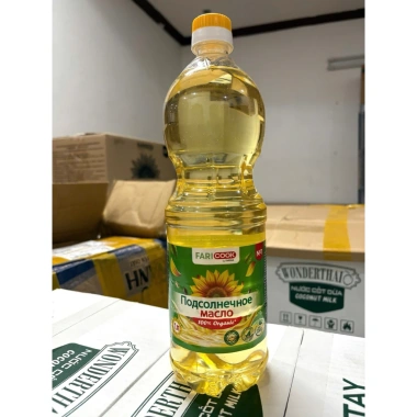 Dầu hướng dương 1L nhập khẩu Nga ngày mới sản xuất, giá chỉ 68.000đ, giá rẻ giảm mạnh