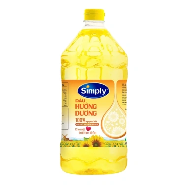 Dầu Hướng Dương Simply 2L - Giá chỉ 157.000 VND, thơm ngon, sạch an toàn