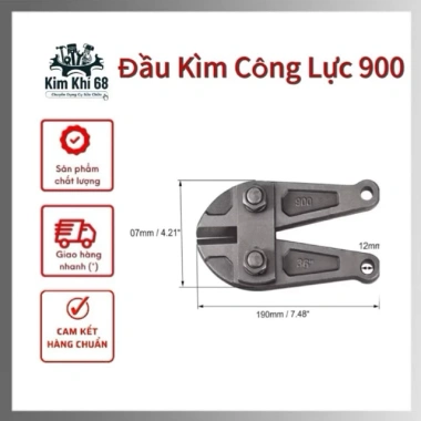 Đầu Kềm Cộng Lực 36” Chắc Chắn - Kìm Cắt Sắt 900mm, Mới, Giá 165.000 VNĐ