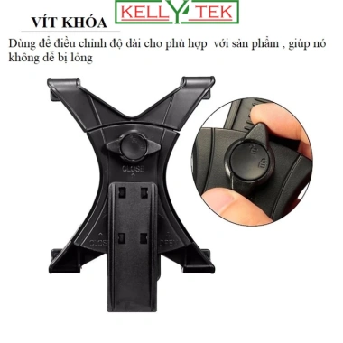 Đầu kẹp chữ X cho iPad - Giá đỡ tripod livestream, chụp ảnh, quay video, xem phim, giảm giá 42.000, độ bền cao, thiết kế chắc chắn 6