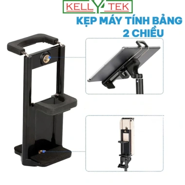 Đầu kẹp chữ X cho iPad - Giá đỡ tripod livestream, chụp ảnh, quay video, xem phim, giảm giá 42.000, độ bền cao, thiết kế chắc chắn 8