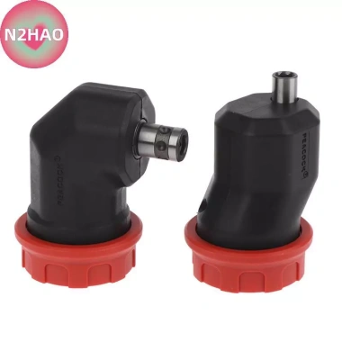Đầu kẹp chuyển đổi N2HAO mũi khoan nhanh 6,35mm cho mũi lục giác, tương thích máy khoan dây và không dây 4 Đầu kẹp chuyển đổi N2HAO mũi khoan nhanh 6,35mm cho mũi lục giác, tương thích máy khoan dây và không dây 4