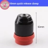 Đầu kẹp chuyển đổi N2HAO mũi khoan nhanh 6,35mm cho mũi lục giác, tương thích máy khoan dây và không dây 10