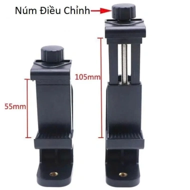 Đầu kẹp điện thoại 360 gắn tripod chắc chắn Citycase - Giá 25.500đ