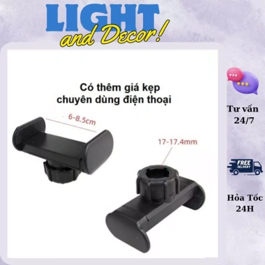 Đầu kẹp điện thoại gắn bi tròn đa năng, phù hợp mọi loại giá đỡ, chỉ 14.500 VNĐ