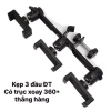 Đầu Kẹp Điện Thoại Le Gân Gây Sefie Cây Tripod Chân Quay Livestream Chụp Ảnh 15k 7