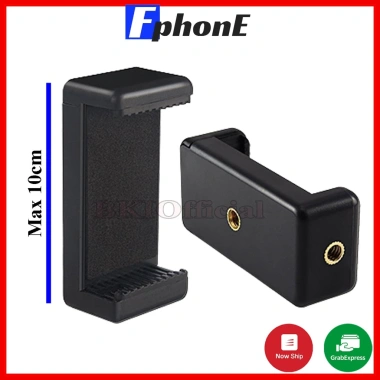 Đầu Kẹp Điện Thoại Xịn Cho Chân Máy Ảnh Tripod Ren 1/4 Giá 29.000 VND