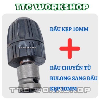 Đầu kẹp mũi khoan Autolock 10mm nhựa ABS bền bỉ - Giá 34.000₫ giảm từ 43.860₫ 9 Đầu kẹp mũi khoan Autolock 10mm nhựa ABS bền bỉ - Giá 34.000₫ giảm từ 43.860₫ 9
