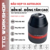 Đầu kẹp mũi khoan autolock 13mm - Kim loại + Nhựa ABS bền, giá chỉ 54.000₫