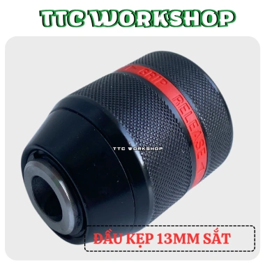 Đầu kẹp mũi khoan autolock 13mm - Kim loại + Nhựa ABS bền, giá chỉ 54.000₫